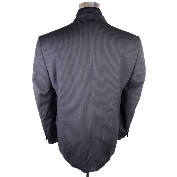 Daniel Cremieux 2-Pcs Suit Striped Gray Blazer Coat 38R Dress Pants 34X30 EUC - Picture 8 of 16